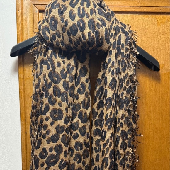 LOUIS VUITTON Steven Sprouse Cashmere Silk Leopard Stole Scarf - Picture 9 of 12
